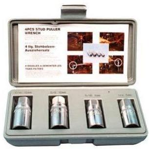 Astro Pneumatic Stud Puller Sockets 4 Pc. Metric