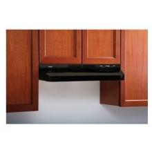 Haier HHX1030BK 30 Inch Range Hood With 220 CFM 2 Speed Fan, Black