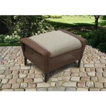 North Cape Metropolitan Resin Wicker Ottoman