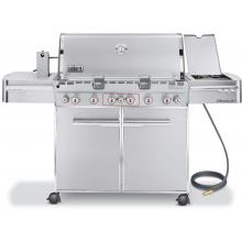 Weber Gas Grills Summit S-670 Natural Gas Grill W/ Sear Burner