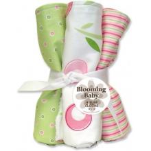 Tulip Burp Cloths 4pk