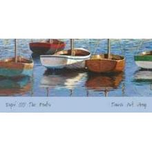 Five Boats Poster Print