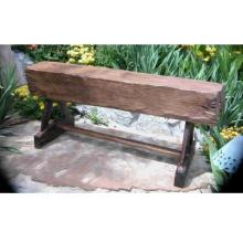 Feed Trough Teak Wood Garden Bench