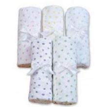 Trend Lab Knit Dot Crib Sheet Pink