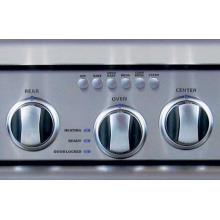 DCS Gas Range 48 Inch Control Panel Close Up DCS Gas Range 48 Inch Control Panel Close Up
