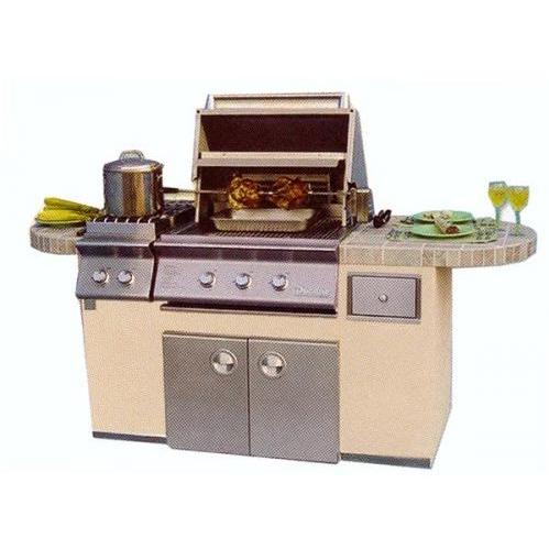 BBQ Guys Malibu 84 Inch BBQ Grill Island