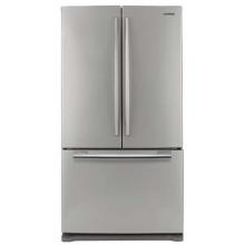 Samsung Refrigerator With French Doors, 26 Cu. Ft. Stainless Steel - Samsung RF266AEABRS