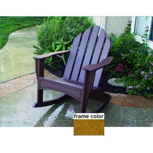 Eagle One Recycled Plastic Adirondack Rocker - Cedar