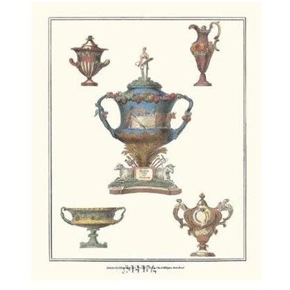Antique Urns Poster Print