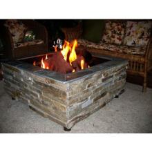 FireScapes The Virginian Outdoor Fireplace NG