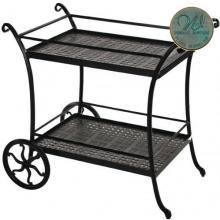 Windham Castings Accessories Woven Tea Cart Frame Only, Grecian Green