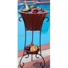 Alfresco Home Lucca Beverage Cooler Rosso