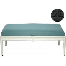 Windham Castings Nikko Double Ottoman Frame Only, Black