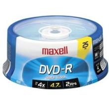 4.7 GB DVD-RS (25-CT SPINDLE)