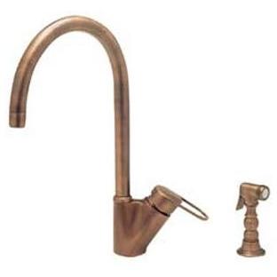 Blanco Tuscon Kitchen Faucet W/ Side Spray (Antique Copper)
