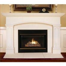 Cambridge Collection Gas Log Abington Fireplace Mantle