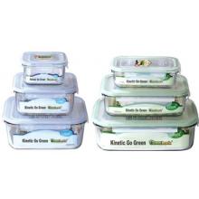 Innova 12 Piece Mixed Shape Glasslock Set (6 Rectangular Pieces / 6 Square Pieces)