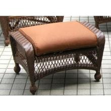 North Cape International Cambridge Wicker Ottoman