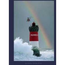 Arc-En-Ciel Sur Mer D Iroise Poster Print