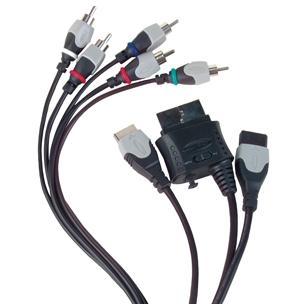 UNIVERSAL COMPONENT VIDEO CABLE FOR PLAYSTATION 2, PLAYSTATION 3, NINTENDO WII & XBOX , 8 FT