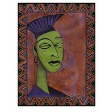 African Beauty I Poster Print