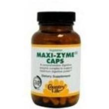 Country Life Maxi-Zyme Extra Strength, 60 Caps