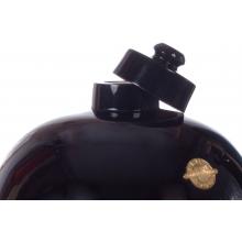 Ceramic Cap And Grill Dome Emblem - Shown On Black Grill
