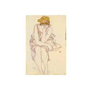 Seated Young Lady Poster Print