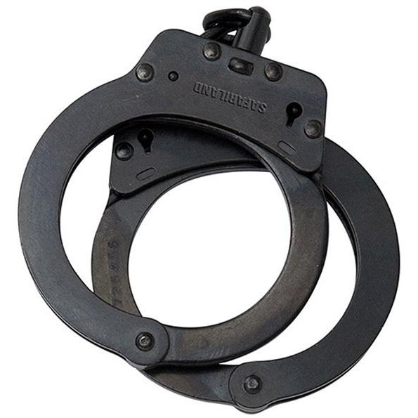 Standard Steel Chain Handcuff, Black