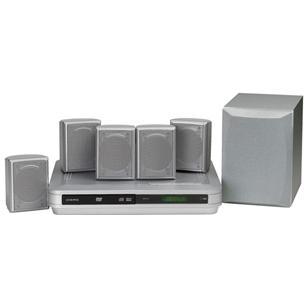 5.1-CHANNEL, 300-WATT HOME THEATER SYSTEM WITH DVD PLAYER
