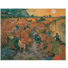 Die Roten Weinberge Von Arles Poster Print