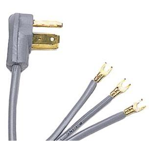 PETRA 90-1074 3-WIRE RANGE CORDS (6-FT 50A)