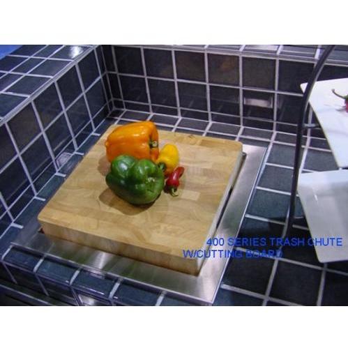 BBQ Guys 400 Series Trash Chute W/ Cutting Board