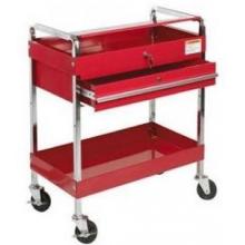 Sunex International Service Cart With Locking Drawer And Locking Top