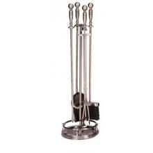 UniFlame 5 Piece Antique Copper Finish Solid Brass Toolset