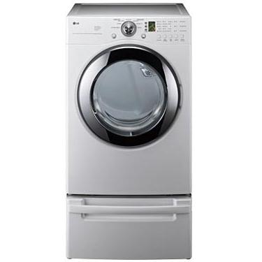 LG Gas Dryer Front Control, 7.3 Cu Ft - White