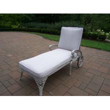 Oakland Living Mississippi Chaise Lounge With Cushion