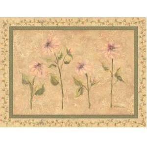 Antique Floral Poster Print