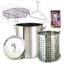 Eastman Outdoors 36 Qt Crab & Lobster Pot With Steamer Rack