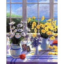 Yellow Daisies Poster Print