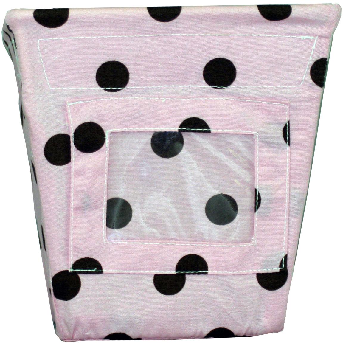 Trend Lab 3-Piece Fabric Storage Bin Set - Maya Dot