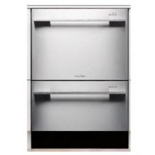 Fisher Paykel Double DishDrawer With Flat Door And Straight Handle - Stainless Steel