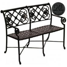 Windham Castings Catalina Settee Frame Only, Black