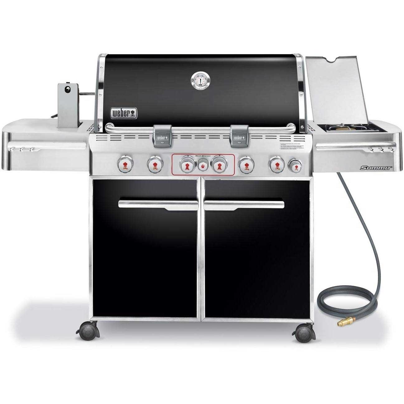 Weber Gas Grills Summit E-670 Natural Gas Grill W/ Sear Burner