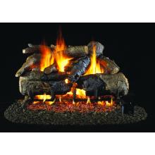Charred American Oak Peterson Real Fyre Vented Log Set