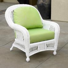 North Cape Montego Resin Wicker Chair - White