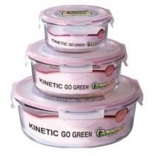 Innova 6 Piece Round Glasslock Kit (14oz, 32oz, 71oz)
