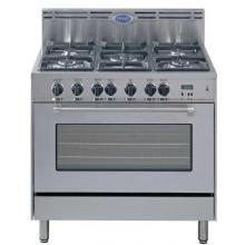 Delonghi 36 Inch Stainless Steel Gas Range - 5 Burners