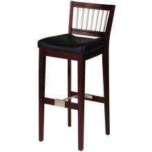 Home Styles Bar Stool With Metal Stretcher - Coffee