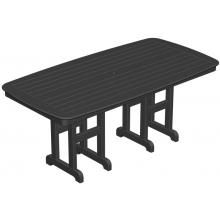 Poly-Wood Recycled Plastic Wood Nautical Dining Table - 37 X 72 Rectangular